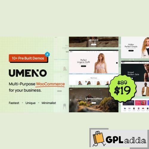 Umeno – Multipurpose WooCommerce Theme