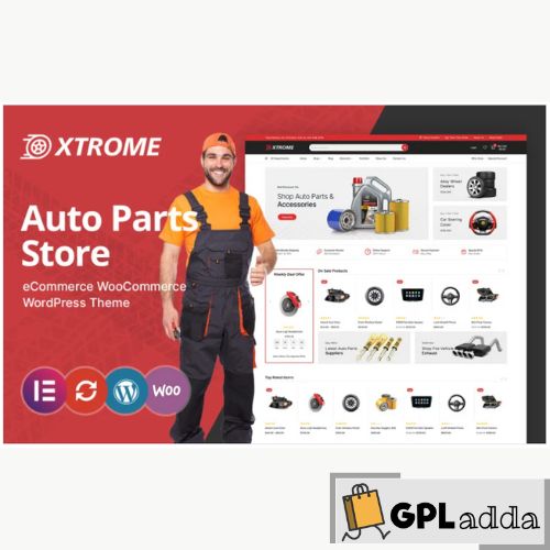 Xtrome – Auto and Spare Parts WooCommerce Theme