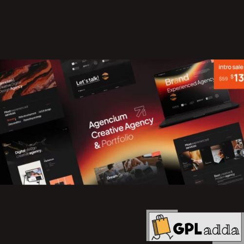 Agencium - Creative Agency & Portfolio WordPress Theme