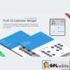 FLAT UI Calendar Widget for Calendarize it!