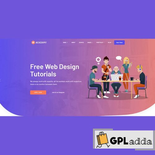 Acadamy – Education Responsive WordPress Theme