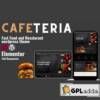 Cafeteria - Fast Food And Resturant WordPress Responsive Theme