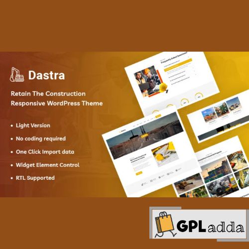 Dastra – Retain The Construction Responsive WordPress Theme