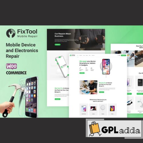 Fixtools – Electronics, Mobile and Repair Service WooCommerce Theme