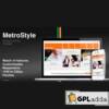 MetroStyle Responsive All Purpose WordPress Theme