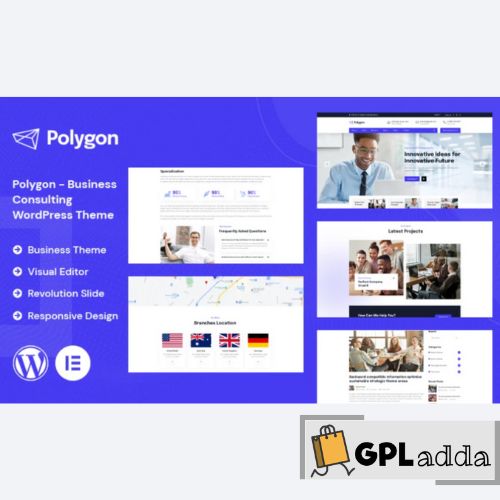 Polygon – Business Consulting WordPress Theme