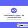 WPIDE File Manager & Code Editor Premium