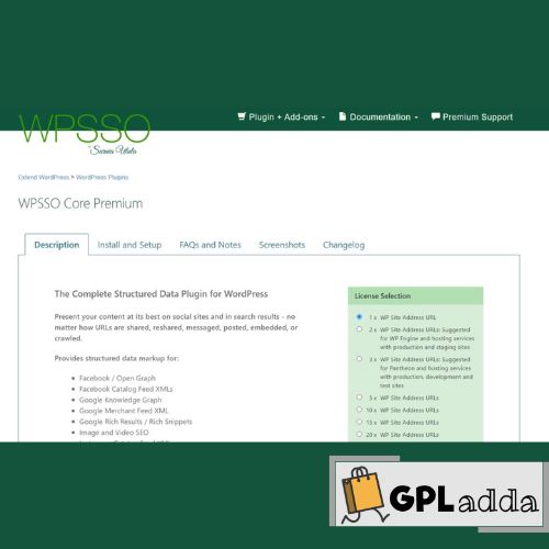 WPSSO Core Premium