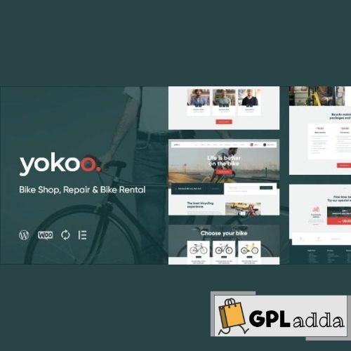 Yokoo – Bike Shop & Bicycle Rental WordPress Theme