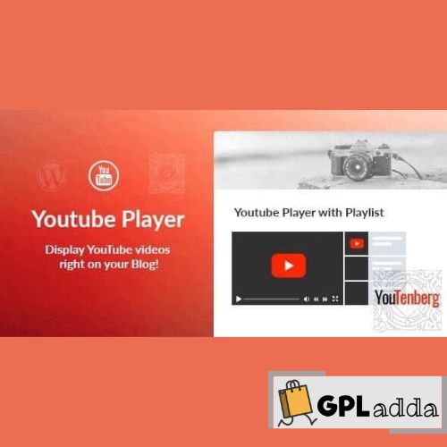 Youtenberg – Gutenberg YouTube Player with Playlist