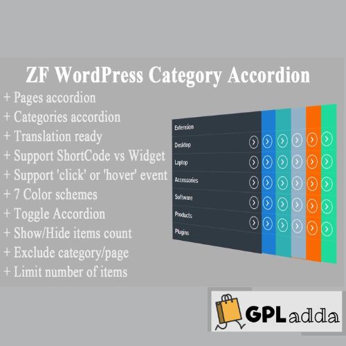 ZF WordPress Category Accordion