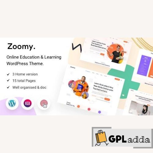 Zoomy – LMS & Education WordPress Theme