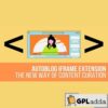AutoBlog Iframe Extension Plugin – CodeRevolution