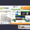 Energie – Solar and Renewable Energy WordPress Theme