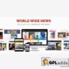 World Wide News – Magazine Responsive WordPress Theme