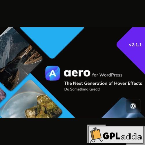 Aero for WordPress – Image Hover Effects WordPress Plugin