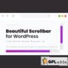Beautiful Scrollbar For WordPress