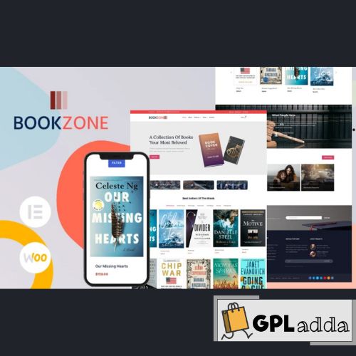 Bookzone – Book Store WooCommerce Theme