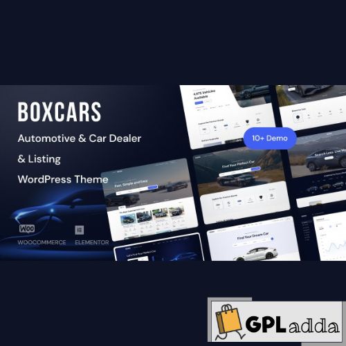 Boxcar – Automotive & Car Dealer WordPress Theme