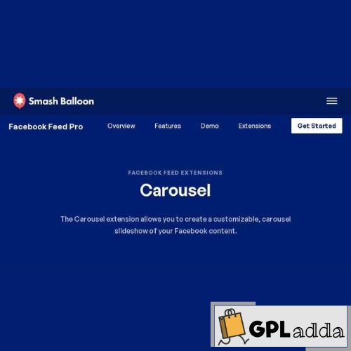 Custom Facebook Feed Pro – Carousel