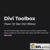 Divi Toolbox – Powerful Tools to Customize the Divi Theme