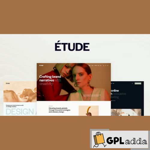 Etude - Creative Agency & Portfolio WordPress Theme