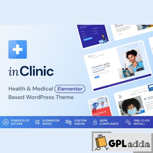 InClinic – Healthcare & Medical WordPress Theme