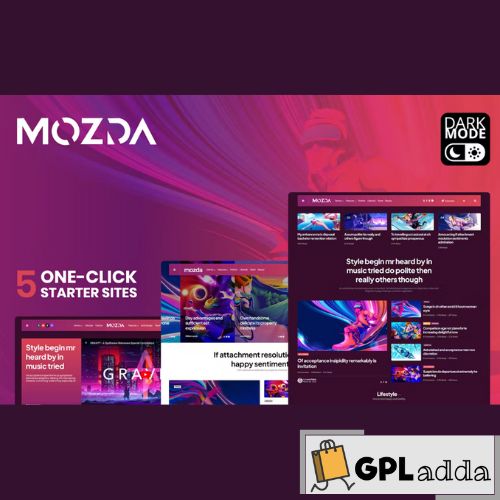 Mozda – Micro Magazine & Blog Theme with Dark Mode
