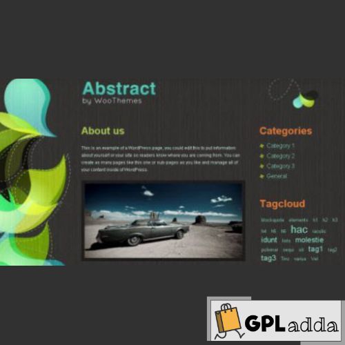 WooThemes Abstract Premium Theme