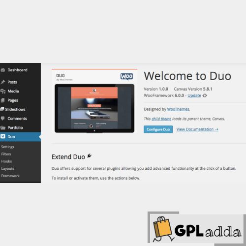 WooThemes Duo Premium Theme