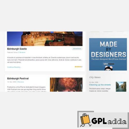 WooThemes City Guide Premium Theme