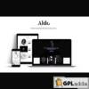 Aldo – Modern Personal Blog WordPress Theme