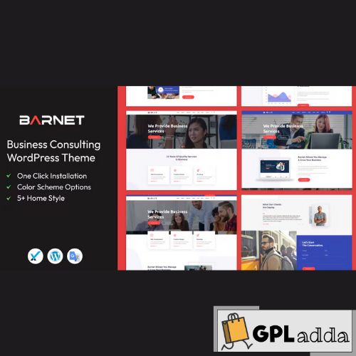 Barnet - Business Consulting WordPress Theme