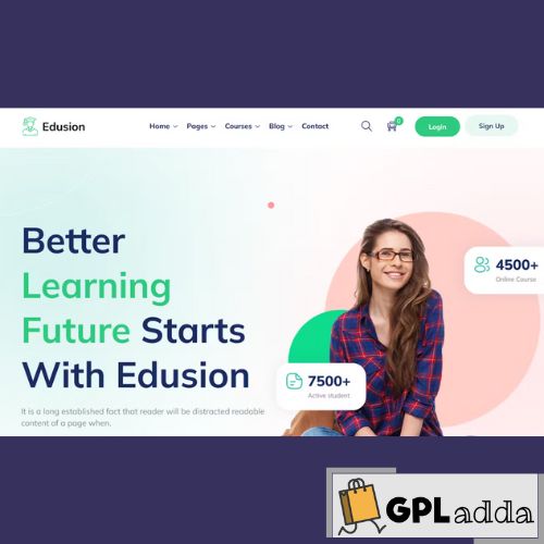 Edusion – Education LMS WordPress Theme