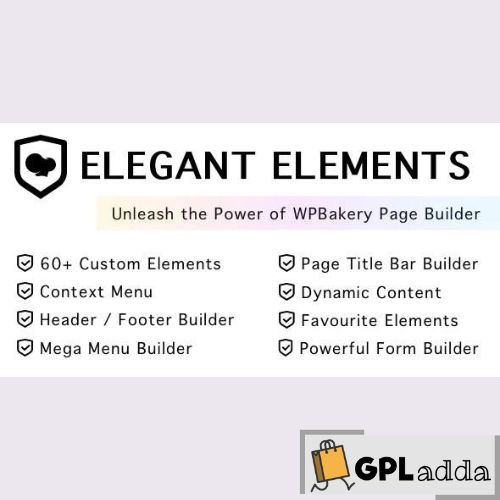 Elegant Elements for WPBakery Page Builder