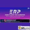 Erplayer - Radio Player for Elementor Supporting Icecast, Shoutcast and More