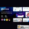 Metize – Landing Page WordPress Theme