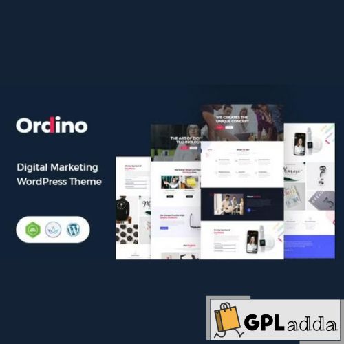 Ordino – Digital Marketing WordPress Theme