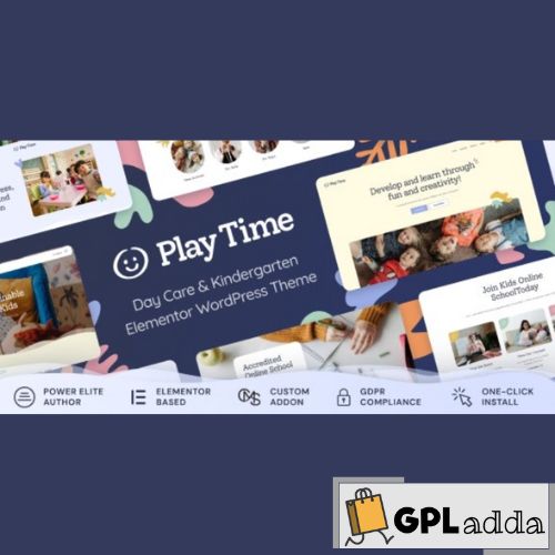 Play Time – Day Care & Kindergarten WordPress Theme