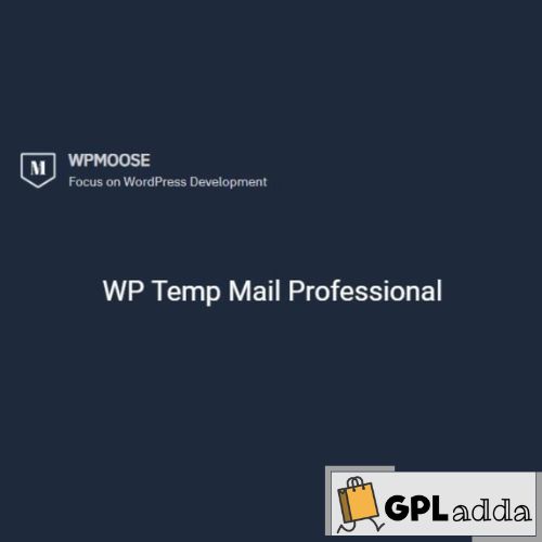 WP Temp Mail Professional