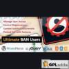 WP Ultimate BAN Users