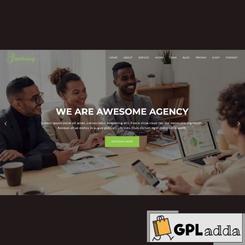 Greatway – Material Design WordPress Theme