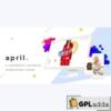 APRIL - WordPress Theme