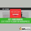 Get Subscribers – Exit Popup for WordPress