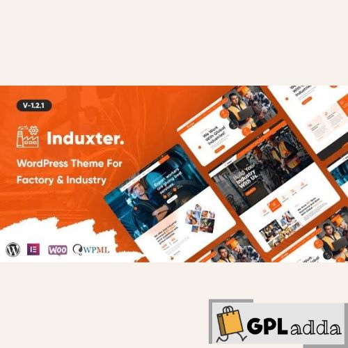 Induxter – Industry And Factory WordPress Theme