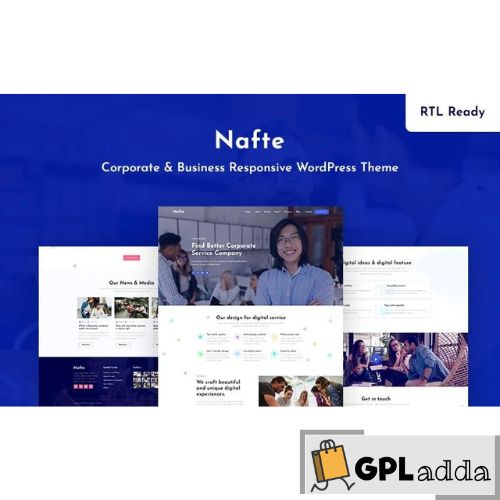 Nafte – Corporate Business WordPress Theme