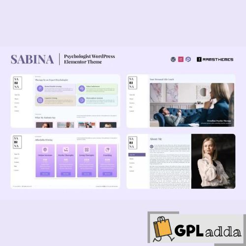 SABINA – Psychologist WordPress Theme