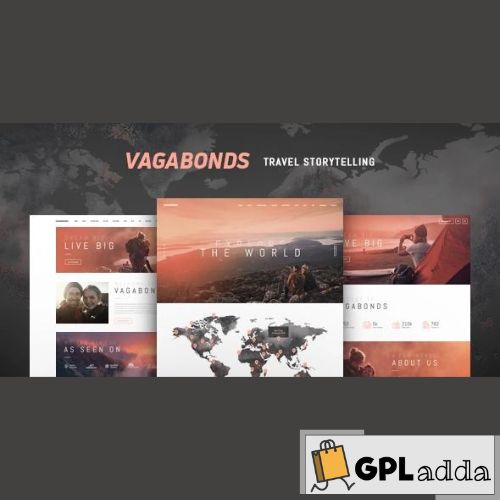 Vagabonds - Personal Travel & Lifestyle Blog WordPress Theme