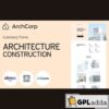 archcorp architecture construction template for gutenberg wordpress theme