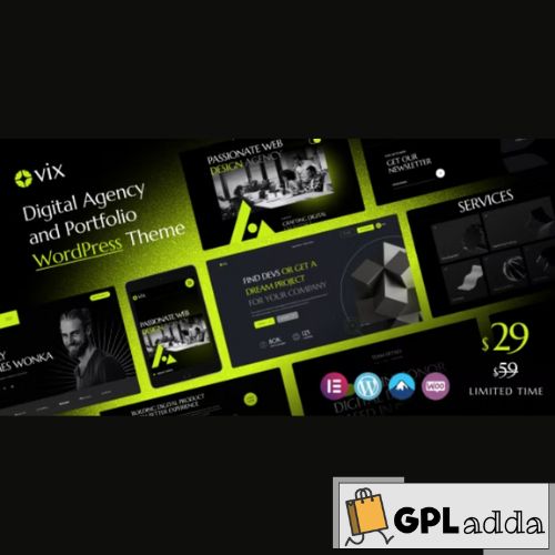 Ovix – Digital Agency & Creative Portfolio WordPress Theme